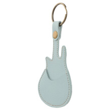 -Médiators Cuir Métal Bleu Ciel Protection Durable Guitare