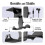 Wall Mounted Stand Bracket for PS5/PS4// Controller Headset Table Bottom Storage Bracket Black 2