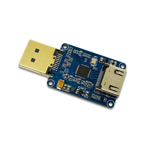 DP Male to -Compatible Female Adapter Board PS176 Active Conversion Support 4K/60HZ HD Conversion 1