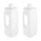 4Pièces Conteneur Eau 2,5 Gallons Plastique Ergonomique 1