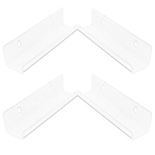 16Pièces Support Transparent En Rangement Albums
