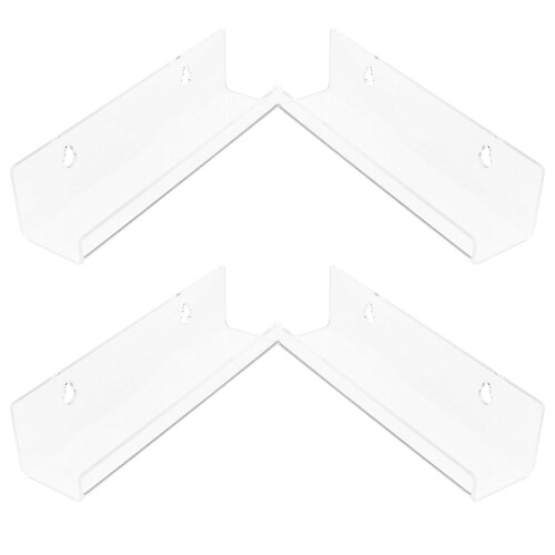16Pièces Support Transparent En Rangement Albums