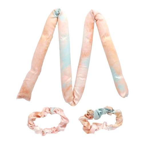Kitsch, The Satin Heatless Curling Set, Sunset Tie Dye, Ένα Σετ 2