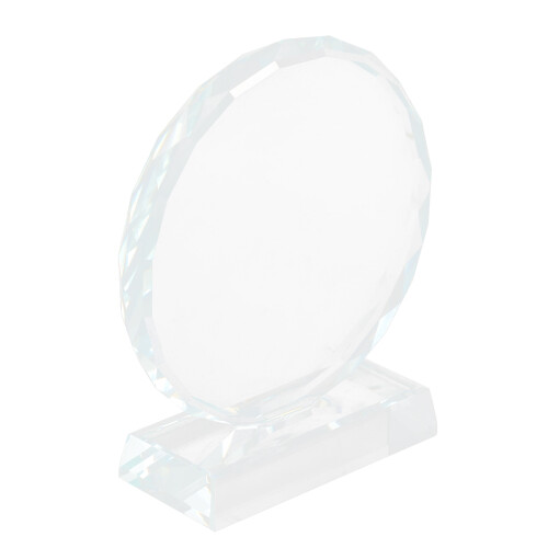 2Pièces Trophées Transparente Décoratifs Simples Délicats