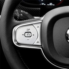 1 Set Car Sstyling Steering Wheel Button Covers Trim Stickers for XC60 XC90 S90 S60 V90