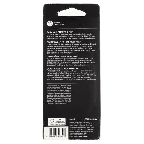 Tweezerman, Clipper per unghie dei bambini & File, Kit da 2 pezzi 2