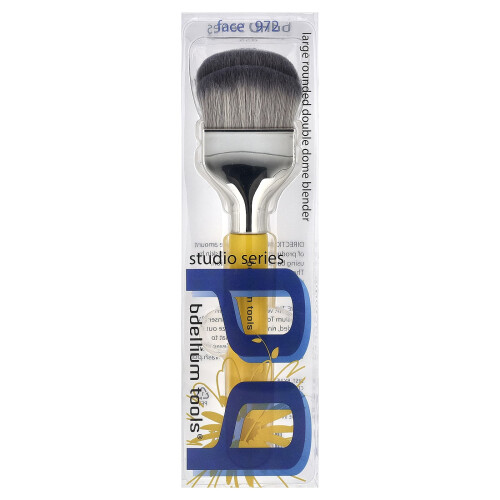 Bdellium Tools, Studio Series, Large Rounded Double Dome Blender, Face 972, 1 Brush 1