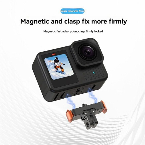 Support à Dégagement Rapide pour  13 Support Magnétique avec Vis 1/4 Pouce Adaptateur de Conversion D'Interface à Double Griffe Accessoires 2