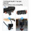 Support à Dégagement Rapide pour  13 Support Magnétique avec Vis 1/4 Pouce Adaptateur de Conversion D'Interface à Double Griffe Accessoires 5