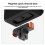 Support à Dégagement Rapide pour  13 Support Magnétique avec Vis 1/4 Pouce Adaptateur de Conversion D'Interface à Double Griffe Accessoires 7
