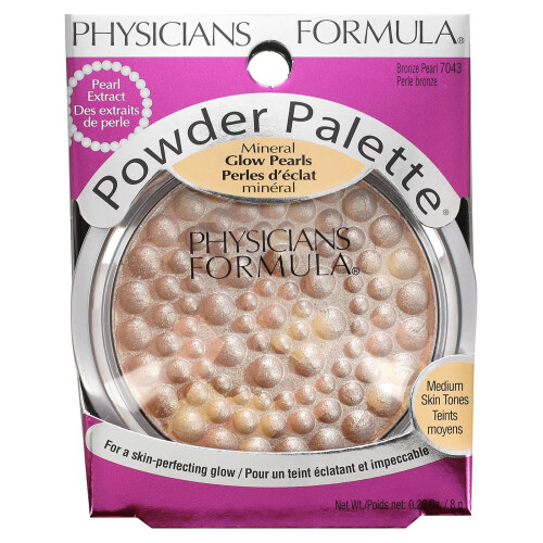 Physicians Formula, Powder Palette, Mineralglanzperlen, Bronzeperle, 0,28 oz (8 g) 1