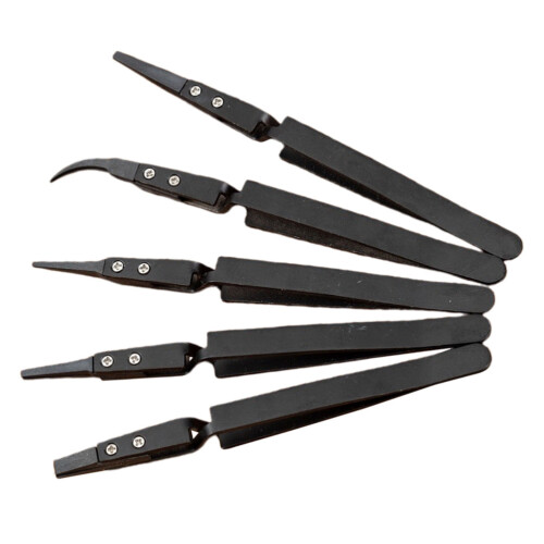 10Pièces Pinces Céramique Qualité Supérieure Noires Multi-Usage