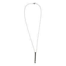 2Pièces Colliers Urne Cendrier Animaux Acier Noir Durable
