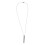2Pièces Colliers Urne Cendrier Animaux Acier Noir Durable 1