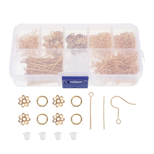 Complet DIY Boucles D'oreilles En Plastique Alliage