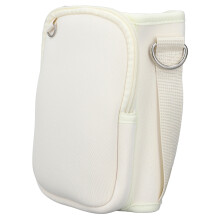 PU-Wasserflasche mit wasserdichtem Tragebeutel, verstellbarer Schultergurt, Beige