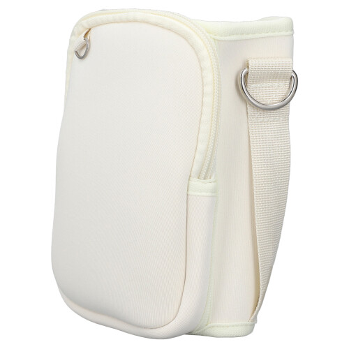 Bolsa portabotellas beige de PU impermeable
