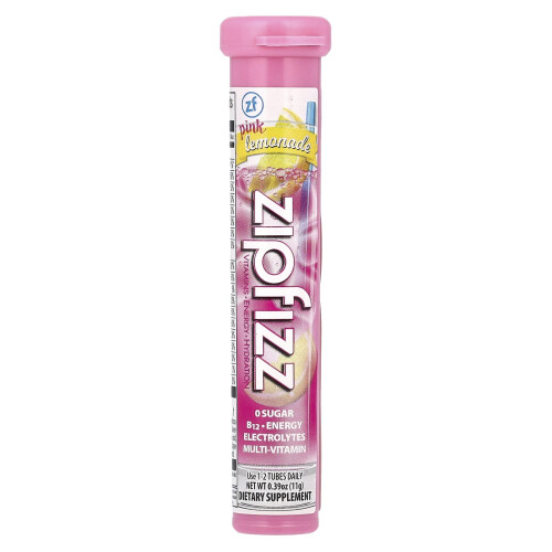 Ζιπφίζ, Energy Drink Mix, Πορτοκαλί Λεμόνι, 20 Τυμπάνια, 0,39 oz (11 g) Κάθε 2