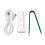 OSU pad de dos teclas RGB con cable USB programable Blanco 2
