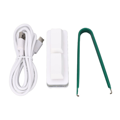 OSU pad de dos teclas RGB con cable USB programable Blanco 1