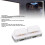 OSU pad de dos teclas RGB con cable USB programable Blanco 7