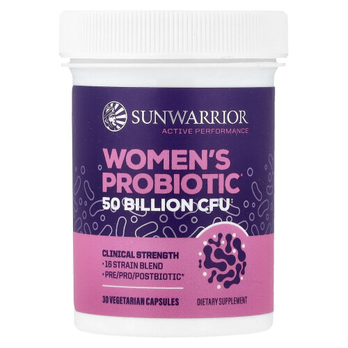Sunwarrior, Probiotico per Donne, 30 Capsule Vegetariana 2