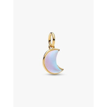 Pandora Charm hanger Roze bicolor van Zilver 925 en 14K fijn goud - 764275C01