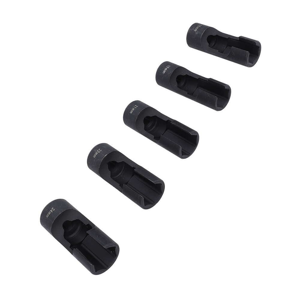 5Pcs Steel Suspension Strut Socket Set 18-24Mm For Fuel Line, Crv 7891384943914