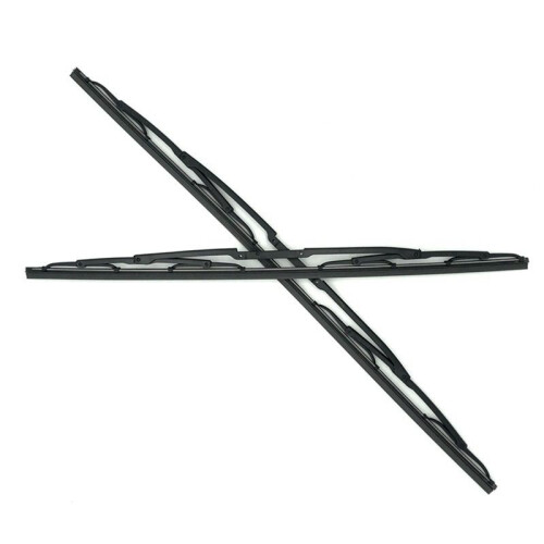 4x Carro 26 Polegadas + 22 Polegadas Lâminas de Limpador Combinadas de Borracha de Silicone Sem Osso Limpadores de Pára-Brisa para  5 Series E39 2