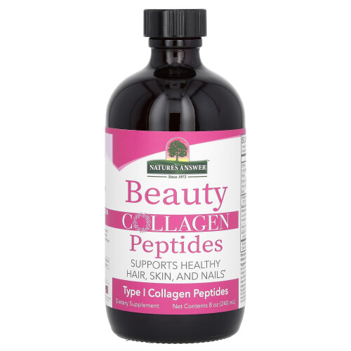 Nature's Answer, Peptidi di collagene per la bellezza, Berry, 8 oz (240 ml) 2