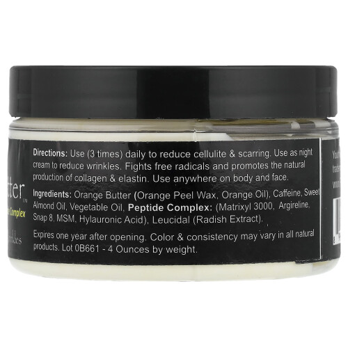 Greensations, Cellulietbutter met Peptidcomplex, 4 oz 1