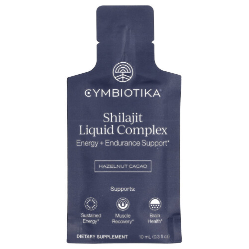 Cymbiotika, Shilajit Liquid Complex, Hazelnut Cacao, 26 Liquid Packets, 0,3 fl oz (10 ml) Each 2