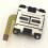 White 3D Rocker Joystick for  PSP GO Console 3D Rocker Analog for PSP Go Controller 4