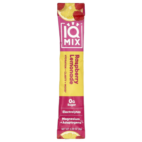IQBAR, IQ Mix, Raspberry Lemonade, 20 Sticks, 0.28 oz (8 g) Each 2