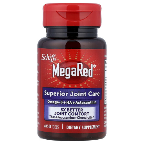 Schiff, MegaRed, Superior Joint Care, 60 Softgels 2
