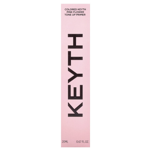 KEYTH, Colored Pink Φυτόν Tone Up Primer, 0.67 fl oz (20 ml) 1
