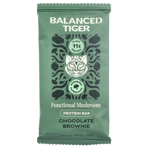 Balanced Tiger, Πρωτεΐνη Μπάρ, Καραμέλα Μοσχοκάρυδο, 12 Μπάρ, 1.55 oz (44 g) Κάθε 2