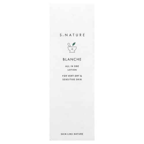 S.NATURE, Blanche, Όλα-Μπρος Λοσιόν, Για Πολύ Γερασμένα & Εύαριθμημένα Δέρματα, 200 ml 1