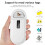 134.2KHz RFID Reader Pet Microchip Scanner Portable Animal Chip Reader for Animal ID Number Identification White 7