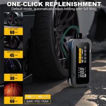 Multifunction Car Jump with 8000mAh Battery Charger Compressor Air Pump Tire Inflator Emergency Kit for Trucks