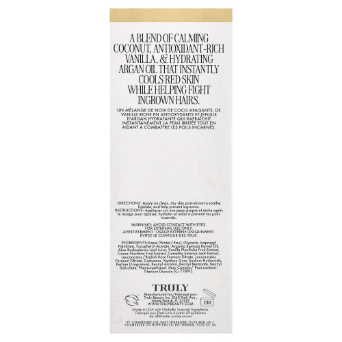 Truly Beauty, Coco Cloud After Shave Serum, 3.1 fl oz (90 ml) 2