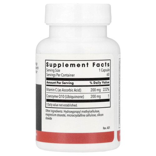 Metabolic Maintenance, CoQ10, 200 mg, 60 Capsule 1