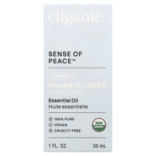 Cliganic, Οργανική Φραγκίνκενσε Εσωτερική Οσμή, 1 fl oz (30 ml) 1