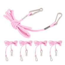 20Pièces Attaches Moufles Bébé Nylon Rose Maintien Sécurisé