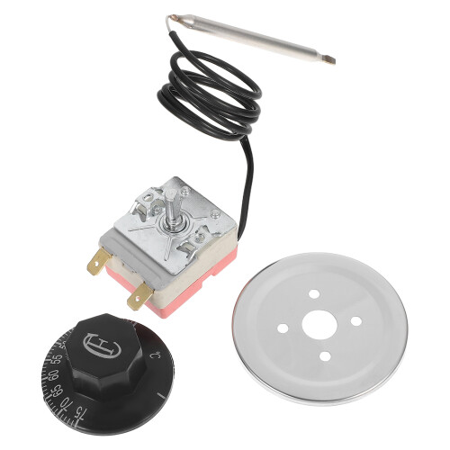 3Ensembles Régulateur Température Mécanique Avec Bouton Rotatif Coloré