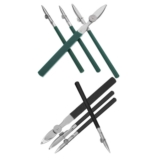 32Pièces Outils De Dessin Ajustables En Acier Plastique