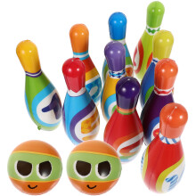 2Ensembles Bowling Sport Enfant Kit Couleurs Assorties