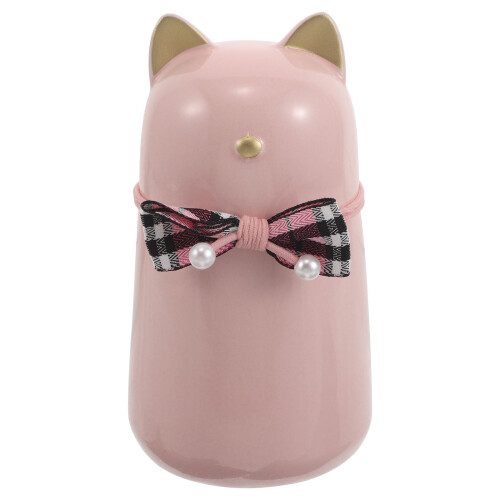 Urne Pour Cendres Animal Rose Urne Chat Petite Portable