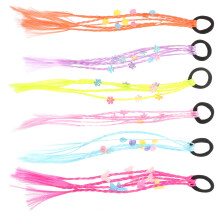 12Pièces Accessoires Synthétiques Multicolores Pour Filles