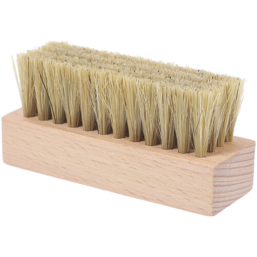 2Pièces Brosse Lavage Compacte Bois Et Plastique Khaki Usage Ménager